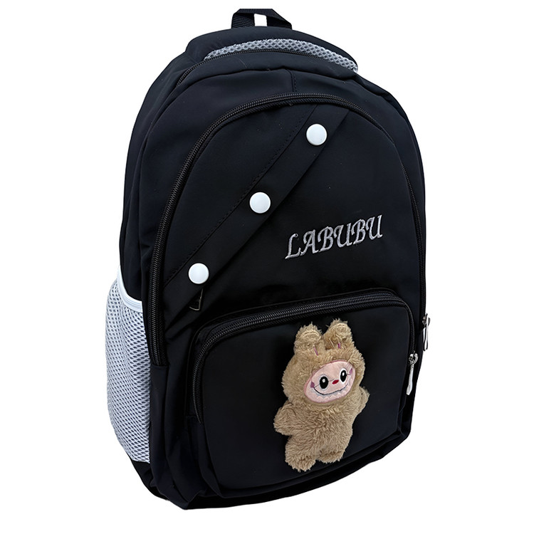 کوله پشتی مشکی مدل لبوبو