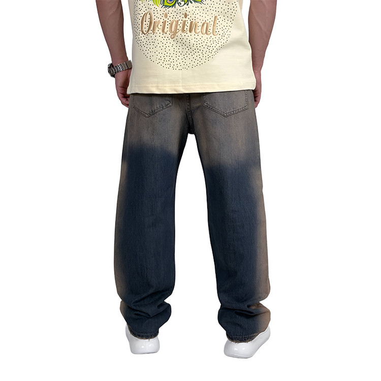 شلوار جین بگ کاستوم شده با کیفیت عالی