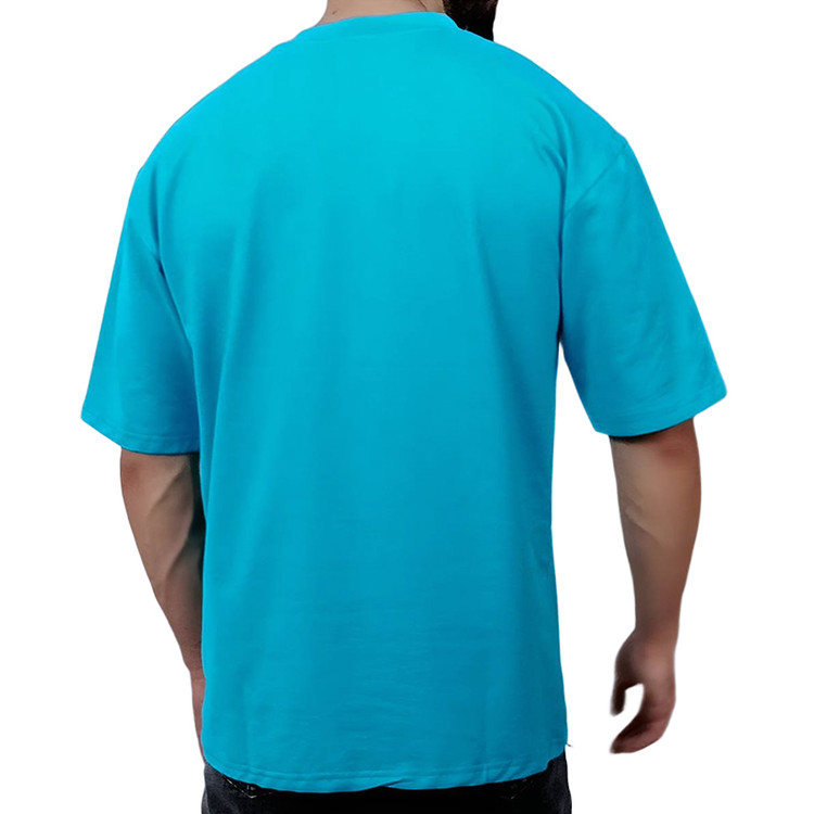 تیشرت ساده آبی در وایت رز