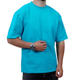 خرید تیشرت آستین کوتاه مردانه آبی طرح ساده