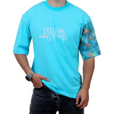 تیشرت آستین کوتاه مدل فشفشه در رنگبندی