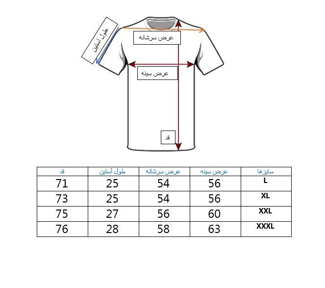راهنمای سایز