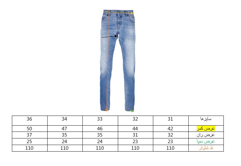 شلوار جین بگ مردانه طوسی طرح ساده