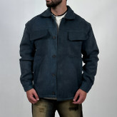 پیراهن کتی فوتر مردانه آبی مدل دوجیب