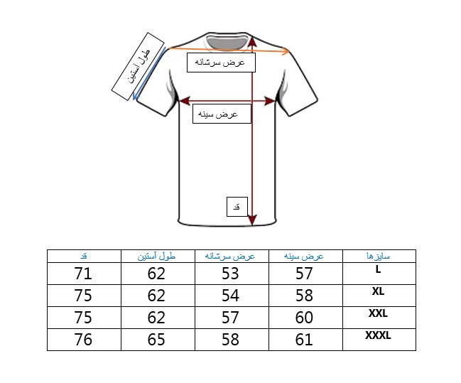 راهنمای سایز