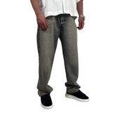 شلوار جین بگ مردانه طوسی مدل ساده| خرید اقساطی لباس