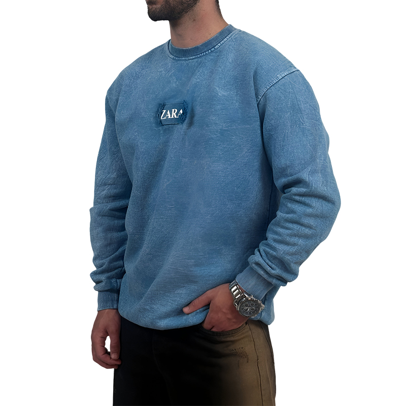 دورس مردانه آبی نارنجی سنگشور طرح ZARA