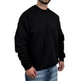 دورس مردانه مشکی سه نخ طرح ساده| خرید دورس مشکی ساده