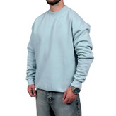 دورس مردانه آبی آسمانی سه نخ طرح ساده | خرید دورس آبی آسمانی ساده سه نخ تمام پنبه