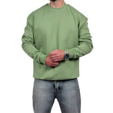 دورس مردانه سبز ماچا سه نخ طرح ساده