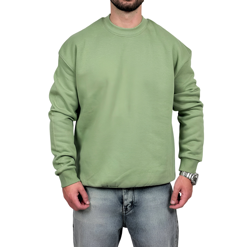 خرید دورس مردانه سبز ماچا سه نخ طرح ساده | دورس ترند ماچا