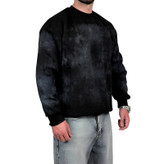 دورس مشکی سه نخ طرح ساده براش دار | خرید دورس نرم و گرم