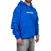 خرید هودی پنبه سه نخ آبی مدل پگادور | هودی آبی پگادور