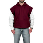 هودی وست سه نخ جگری طرح ساده