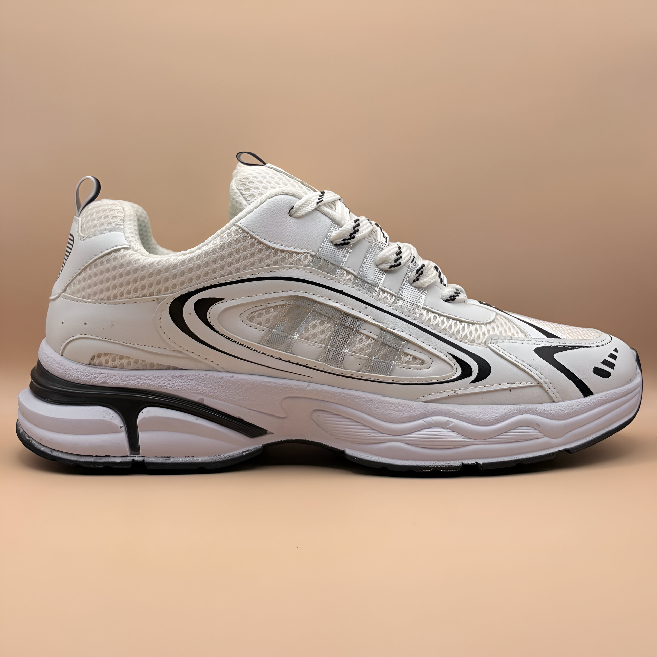 کتانی مردانه سفید آدیداس مدل HZ