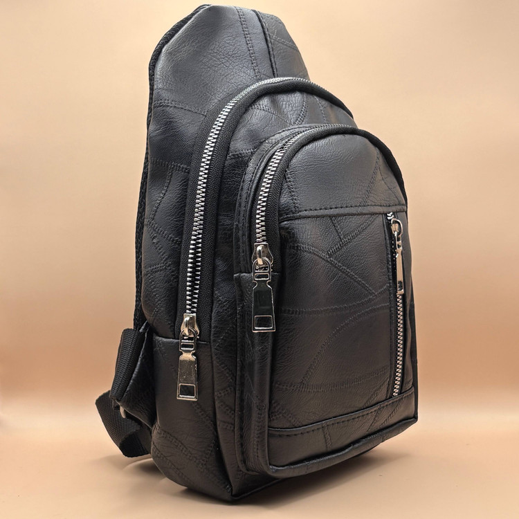 خرید بادی بگ ساده مشکی با ترب پی