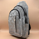 بادی بگ چرم سفید طرح ساده | خرید بادی بگ طوسی