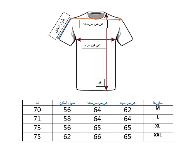 راهنمای سایز