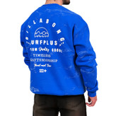 دورس مردانه آبی سه نخ طرح چاپ برجسته