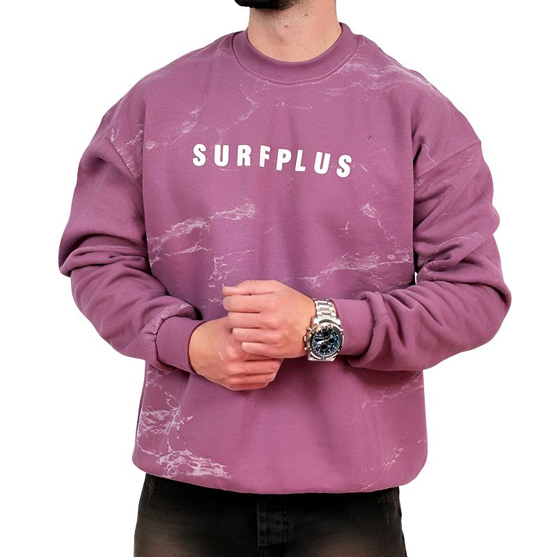 دورس مردانه بنفش سه نخ طرح چاپ برجسته