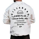 دورس مردانه سفید سه نخ طرح چاپ برجسته