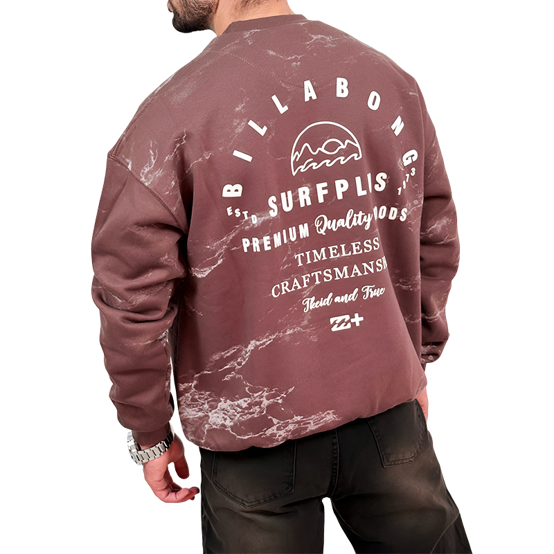 دورس مردانه قهوه ای سه نخ طرح چاپ برجسته