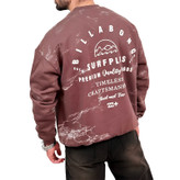 دورس مردانه قهوه ای سه نخ طرح چاپ برجسته