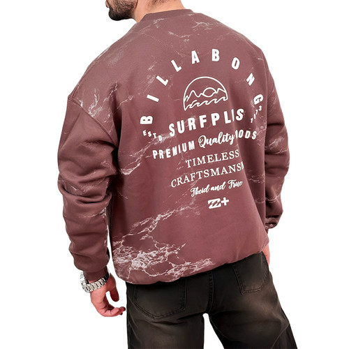 دورس مردانه قهوه ای سه نخ طرح چاپ برجسته