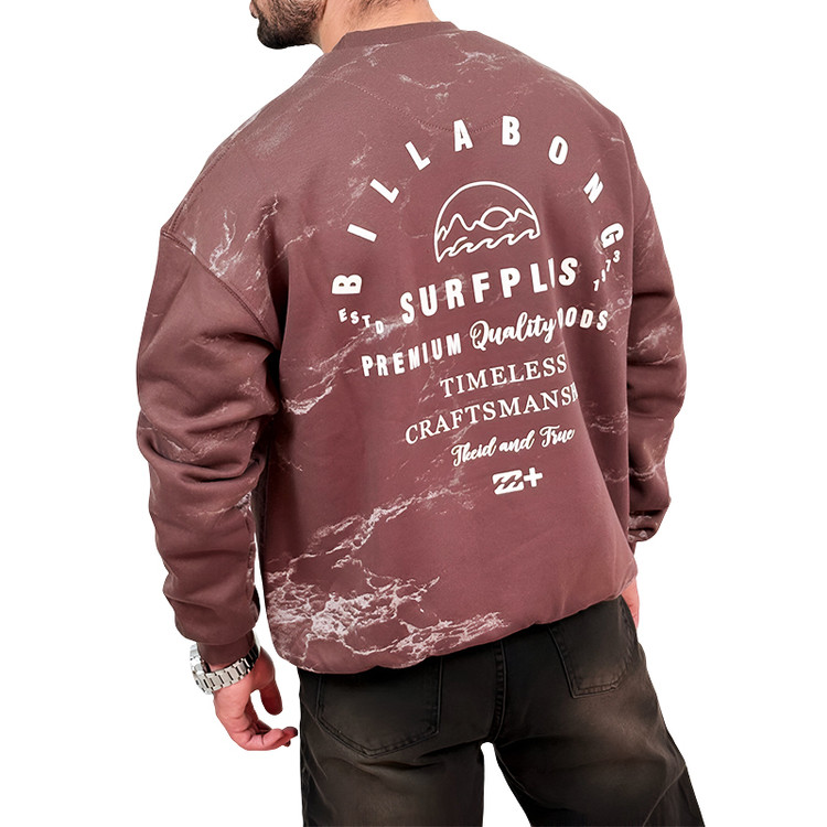 دورس مردانه قهوه ای سه نخ طرح چاپ برجسته