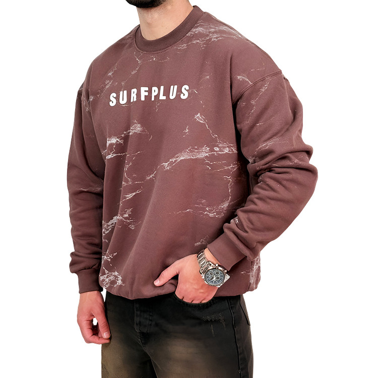 دورس مردانه قهوه ای سه نخ طرح چاپ برجسته