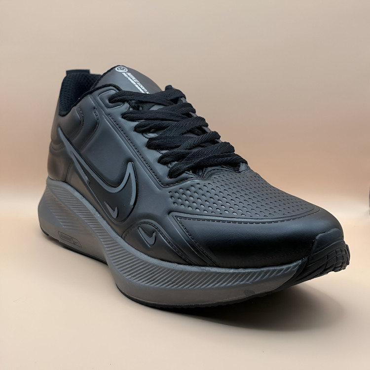 کتانی مردانه لژ دار مکشی براق مدل نایکی رانینگ