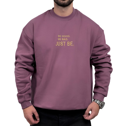 دورس مردانه صورتی سه نخ طرح JUST BE