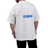 تیشرت آستین کوتاه مردانه سفید مدل FROM
