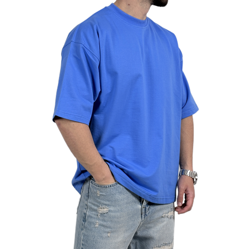 تیشرت آبی ساده | خرید تیشرت ساده از اسنپ پی