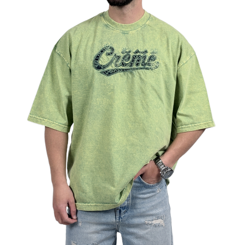 تیشرت مردانه سبز مدل سنگشور