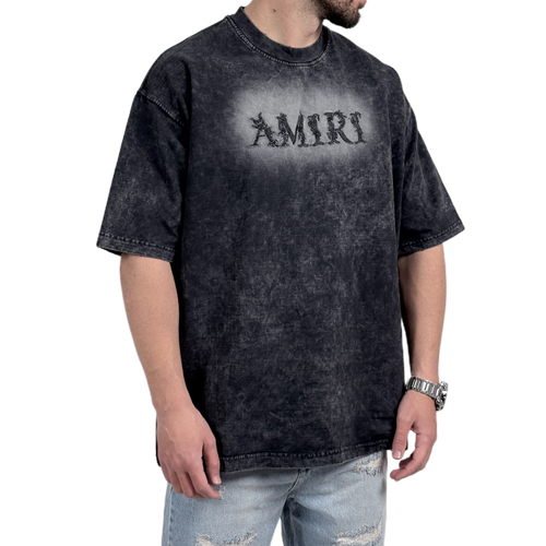 تیشرت مردانه مشکی مدل سنگشور