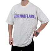 تیشرت آستین کوتاه مردانه سفید دونخ مدل ETERNALFLARE