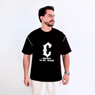 تیشرت مشکی مدل C