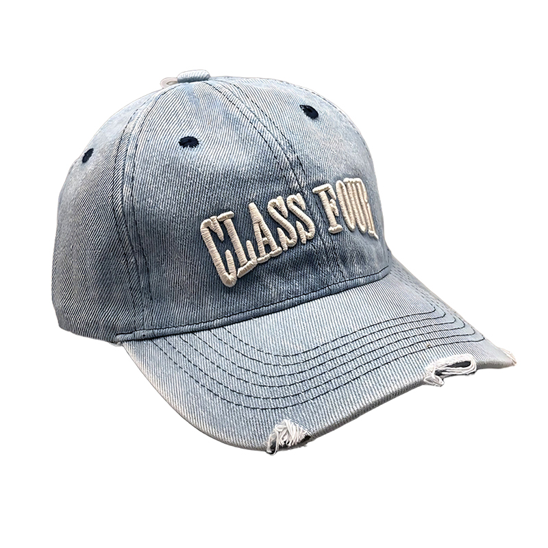کلاه کپ جین طوسی بیسبالی مدل CLASS