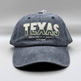 کلاه کپ جین طوسی بیسبالی مدل TEXAS