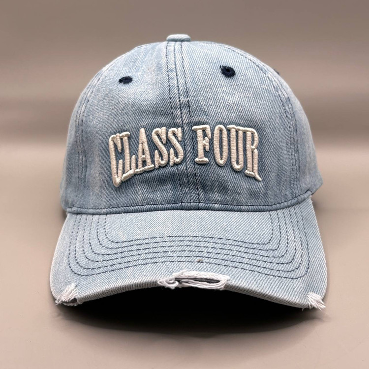 کلاه کپ جین طوسی بیسبالی مدل CLASS