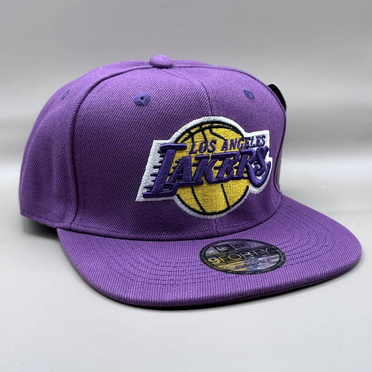 کلاه کپ بنفش بک فیت مدل LAKERS
