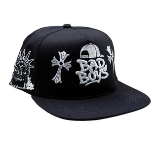 کلاه کپ مشکی بک فیت مدل BADBOYS