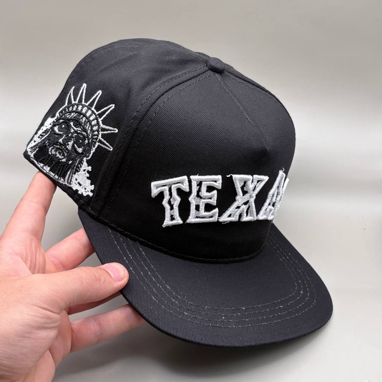 کلاه کپ مشکی بک فیت مدل TEXAS