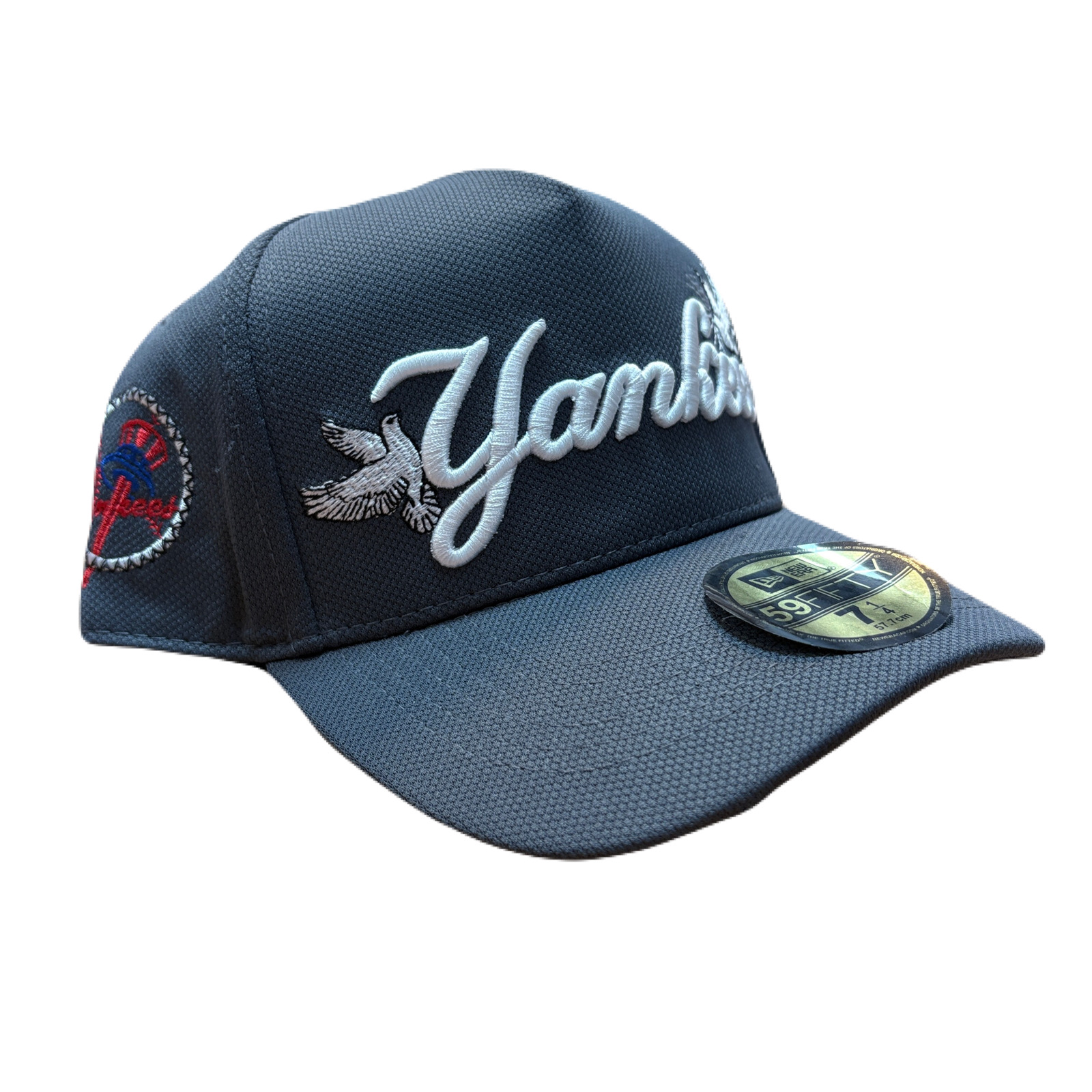 کلاه بک فیت بیسبالی طوسی طرح YAMKEES