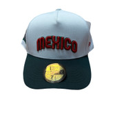 کلاه بک فیت بیسبالی سفید طرح MEXICO